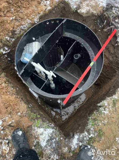 Септик под ключ / Установка септика. Монтаж 1 день