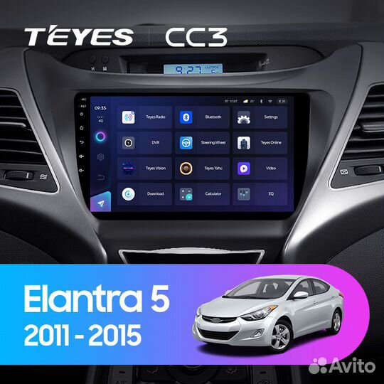 Teyes Тиайс CC3 3/32 Hyundai Elantra 5