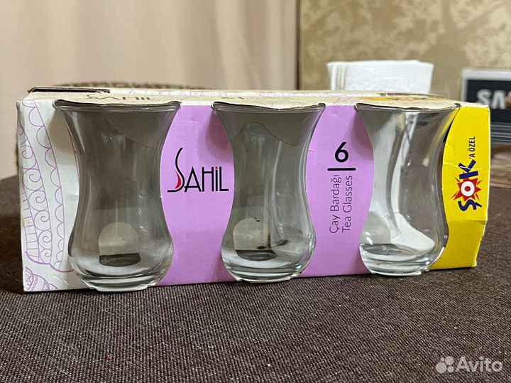 Турецкие бокалы для чая