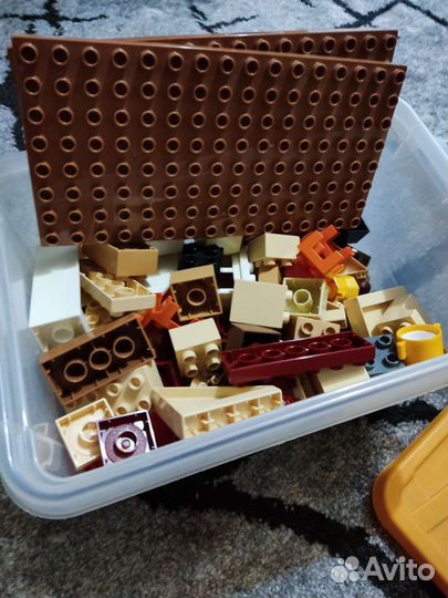 Контейнер Лего дупло и набор хот вилс