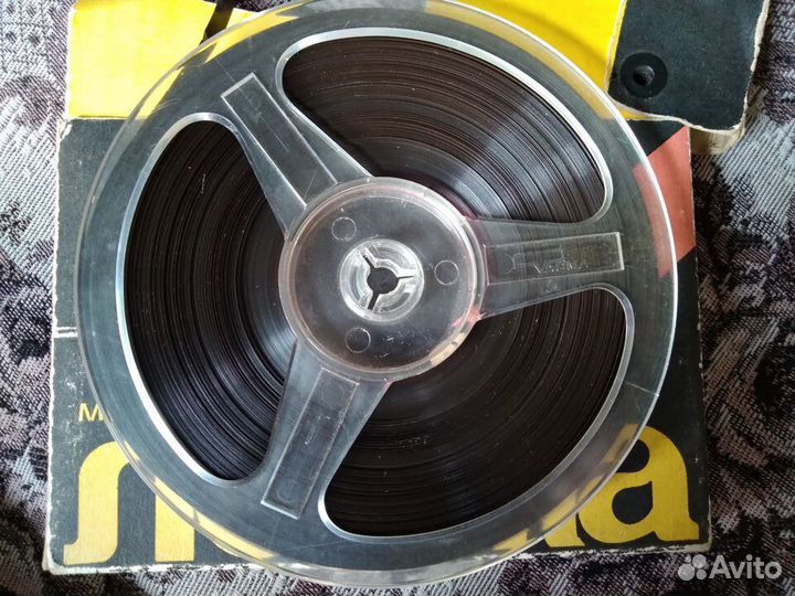 Бобины, катушки магнитофонные № 15. Тасма. Свема