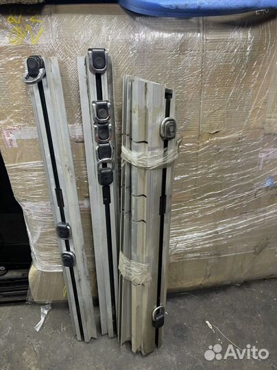 Алюминевые полозья багажника бмв Х5 Е70