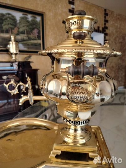 Старинный на дровах