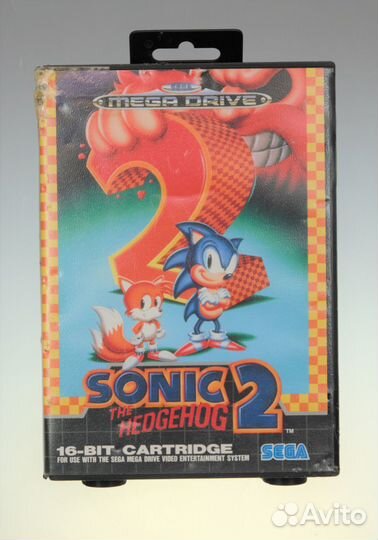 Картридж Sega Mega Drive Sonic 2
