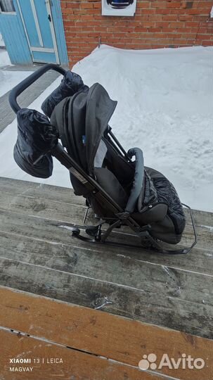 Детские санки с колесами