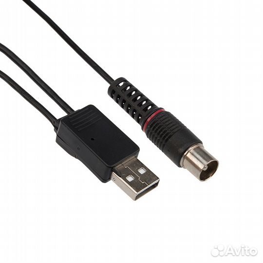 Антенна для цифрового тв комнатная с усил.+USB 5V