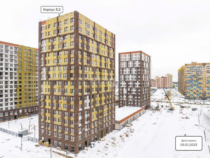 Квартира-студия, 26,7 м², 3/17 эт.