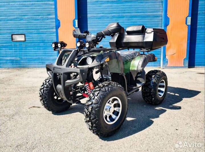 Квадроцикл Grizzly 250cc зеленый кмф