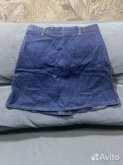 Джинсовая юбка для девочки 128р 7-8 лет