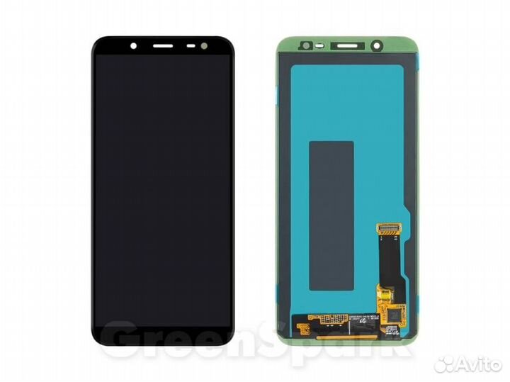 Дисплей для Samsung J600F Galaxy J6 2018 +тач чер