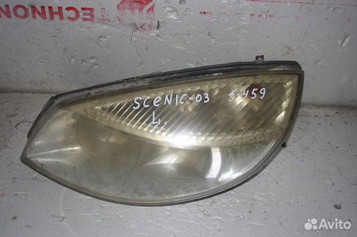 Фара левая renault scenic II 2003-2009