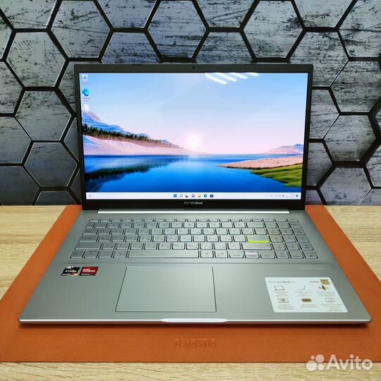 Ультрабук Asus Ryzen 5, 8Gb, SSD, Oled, гарантия