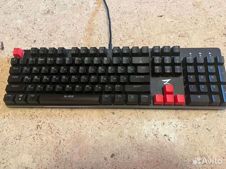 Игровая механическая клавиатура zet gaming blade