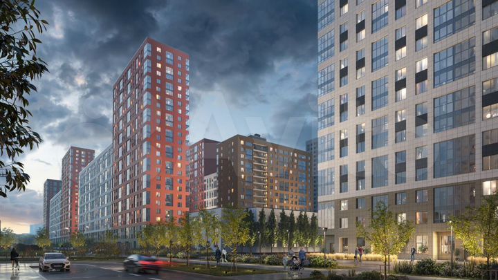 1-к. квартира, 43,7 м², 16/25 эт.