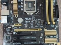 Материнская плата asus Z87-C, LGA-1150