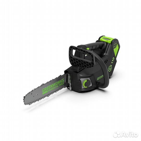 Пила цепная одноручная аккум. Greenworks GD40TCS