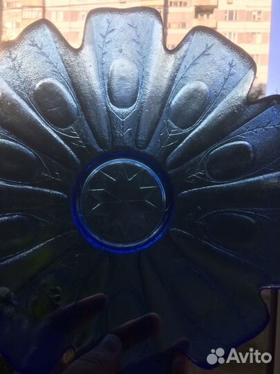 Хрусталь, конфетница, салатники, ваза, фужеры