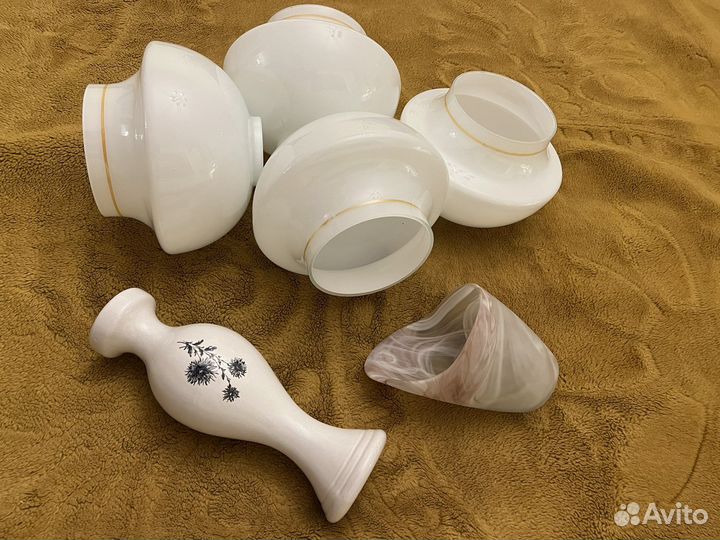 Плафоны для люстры СССР