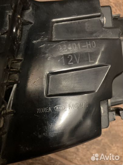 Фонарь задний левый Kia rio 4