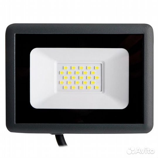 Прожектор светодиодный сдо-10 20Вт 6500К IP65 230В