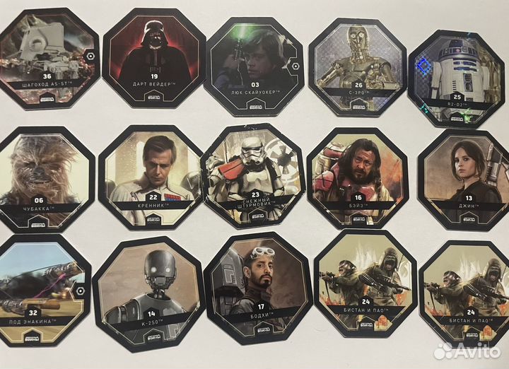 Карточки звездные войны