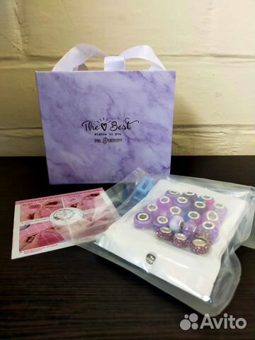 Набор для создания браслетов Пандора для девочек