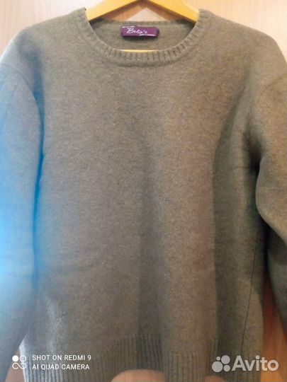 Свитер Монголия натуральный Як