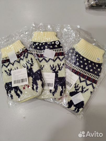 Свитер новогодний Новый для животных Куртка