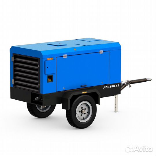 Дизельный компрессор Airbox ADS 350-12 на шасси