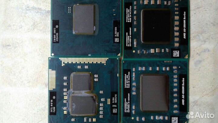 Процессоры для ноутбуков