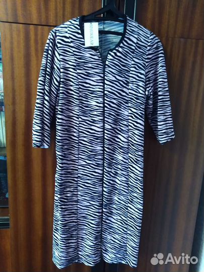 Халат велюровый женский, новый