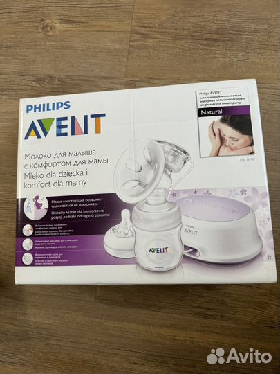 Молокоотсос avent электрический