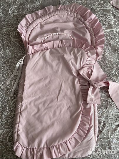 Конверт на выписку для девочки весна-лето