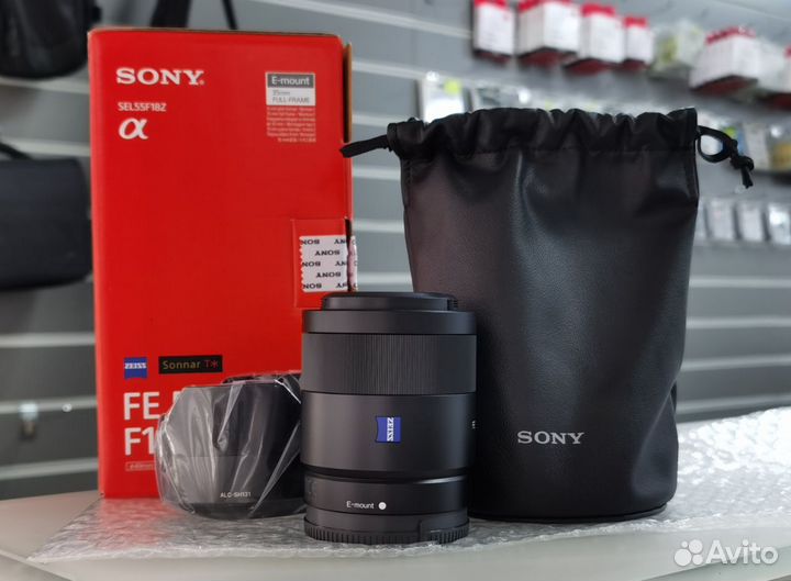 Sony T* 55mm f/1.8 ZA новый,гарантия,обмен