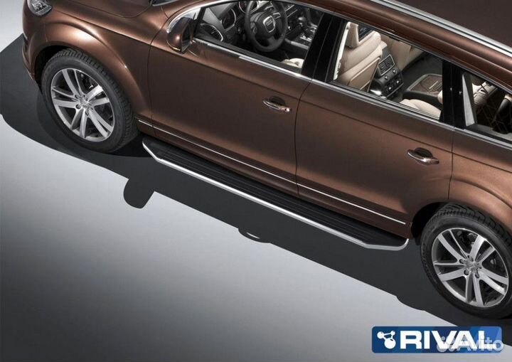 Пороги-подножки Volkswagen Touareg 2010-2018 Premi