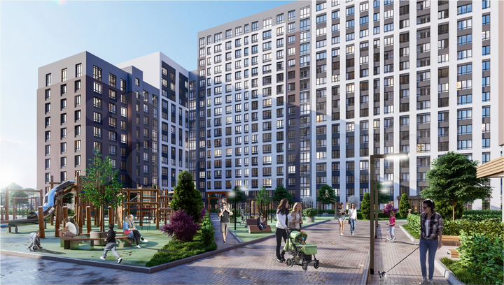 1-к. квартира, 30,1 м², 13/25 эт.