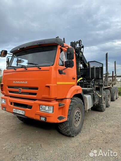 КамАЗ 43118-011-10 с КМУ, 2021