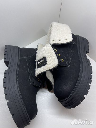 Ботинки зимние Miu Miu (25 см)