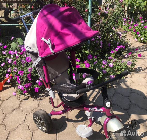 Прогулочная коляска велосипед