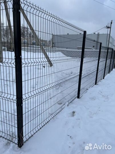 Забор 3 д