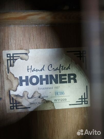 Гитара Hohner HC - 06
