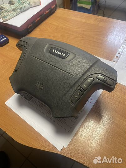 Volvo S80 подушка в руль