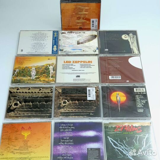 Led Zeppelin, Page & Plant Japan CD's