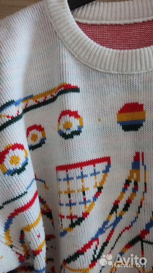Свитер оверсайз 46-48 новый
