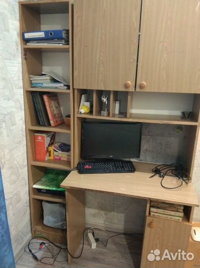 Набор мебели для детской, шкафы стол. пенал