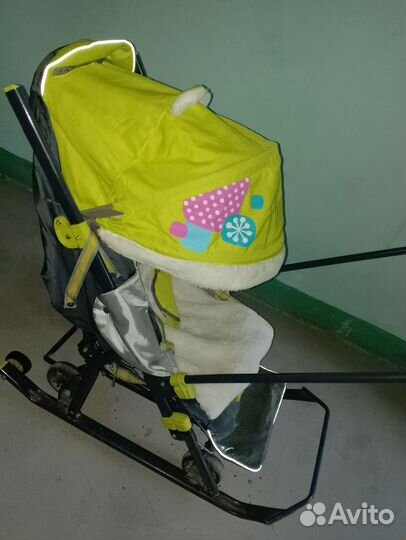 Коляска санки