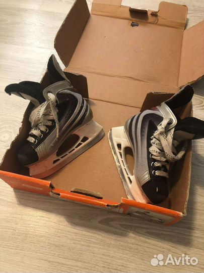 Коньки хоккейные детские Nike Bauer