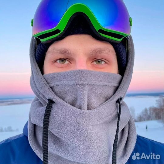 Балаклава капюшон, флисовая