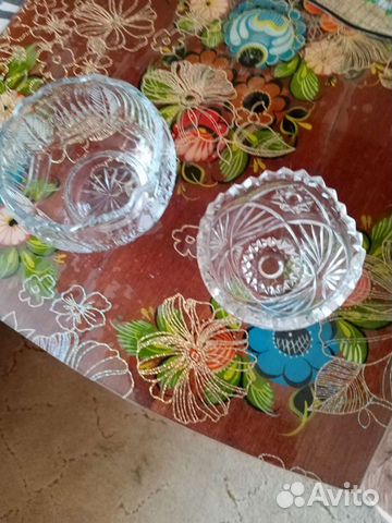 Хрустальная конфетница