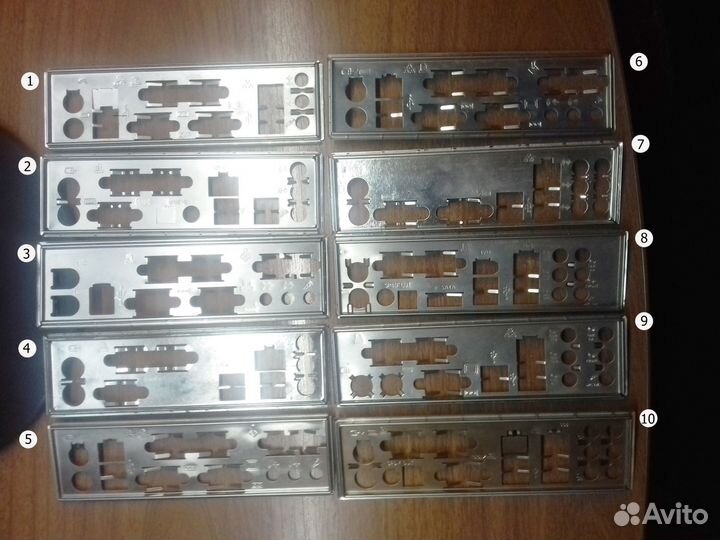 Заглушка материнской платы